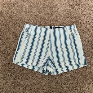 striped shorts